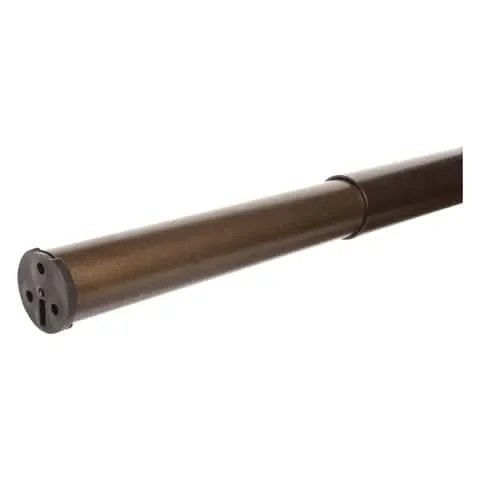 John Sterling Pro HD 72 in. L X 1-1/4 in. D Adjustable Oil-Rubbed Bronze Steel Closet Rod
