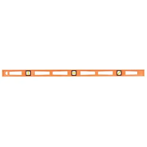 Johnson Structo-Cast 48 in. Plastic I-Beam Level 3 vial