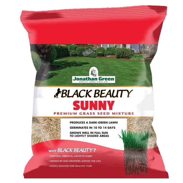 Jonathan Green Black Beauty Mixed Full Sun Grass Seed 7 lb