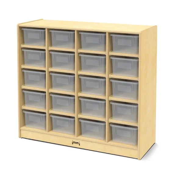 Jonti-Craft 20 Cubbie-Tray Mobile Unit