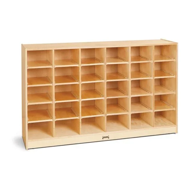 Jonti-Craft 30 Cubbie-Tray Mobile Storage – Without Trays
