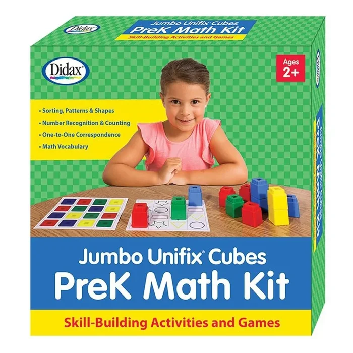 Jumbo Unifix® Cubes Prek Math Kit