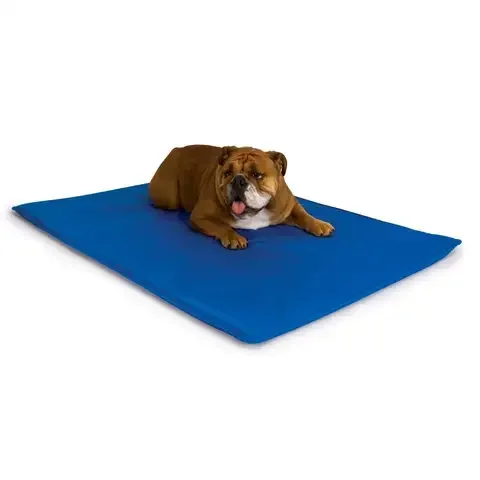 K&H Pet Prodcuts Blue Cool Bed III Pet Bed 22 in. W X 32 in. L