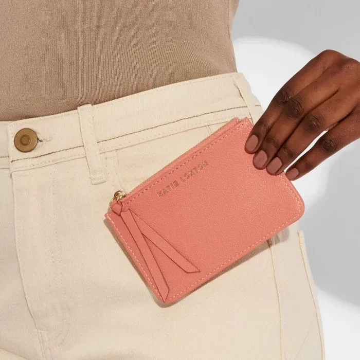 Katie Loxton – Isla Coin Purse and Card Holder – Coral