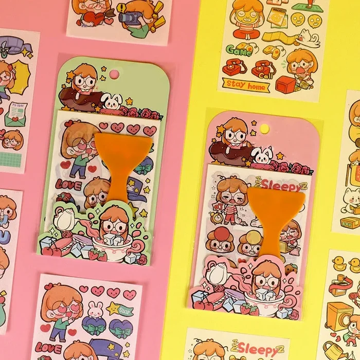 Kawaii Cartoon Handmade DIY Washi Stickers