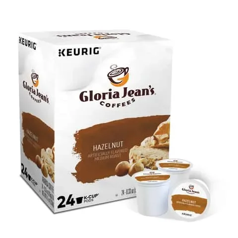 Keurig Gloria Jean’s Hazelnut Coffee K-Cups 24 pk
