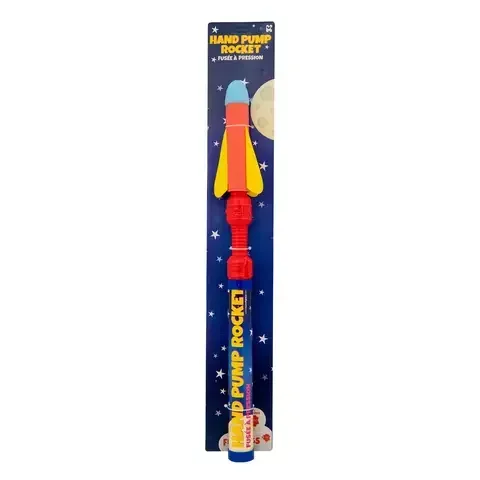 Keycraft Hand Pump Rocket Multicolored