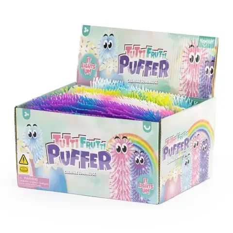 Keycraft Tutti Frutti Light Up Puffer Assorted