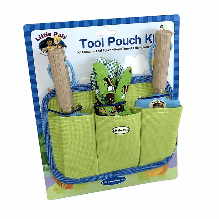 Kid’s Garden Tool Pouch – Blue