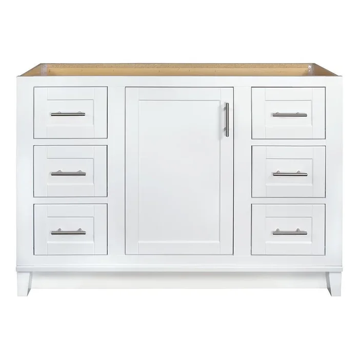 Kinghurst 48 in. W x 21 in. x 33.5 in. H D Bathroom Vanity Cabinet Only in White