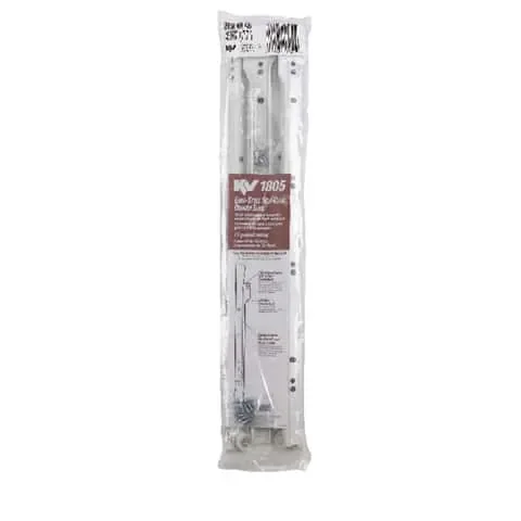 Knape & Vogt 18 in. L Steel Self Close Drawer Slide 2 pk
