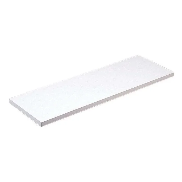 Knape & Vogt 48 in. W X 10 in. D White Laminate/Particle Board Shelf