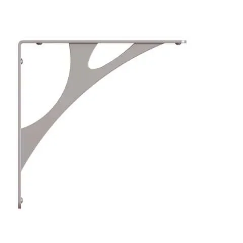 Knape & Vogt Manhattan Steel Decorative Bracket 7-3/4 in. L 500 lb