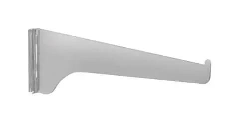 Knape & Vogt Steel Regular Duty Bracket 16 Ga. 8 in. L 160 lb