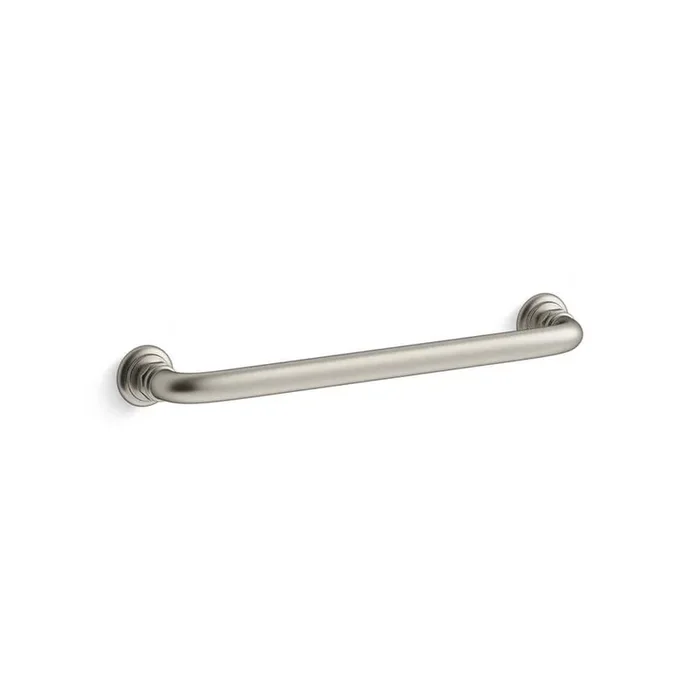 KOHLER Artifacts 7 in. (178 mm) Center-to-Center Vibrant Brushed Nickel Non-Adjustable Drawer Bar Pull
