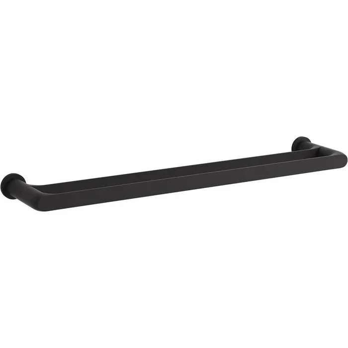 KOHLER Avid 24 in. Double Towel Bar in Matte Black