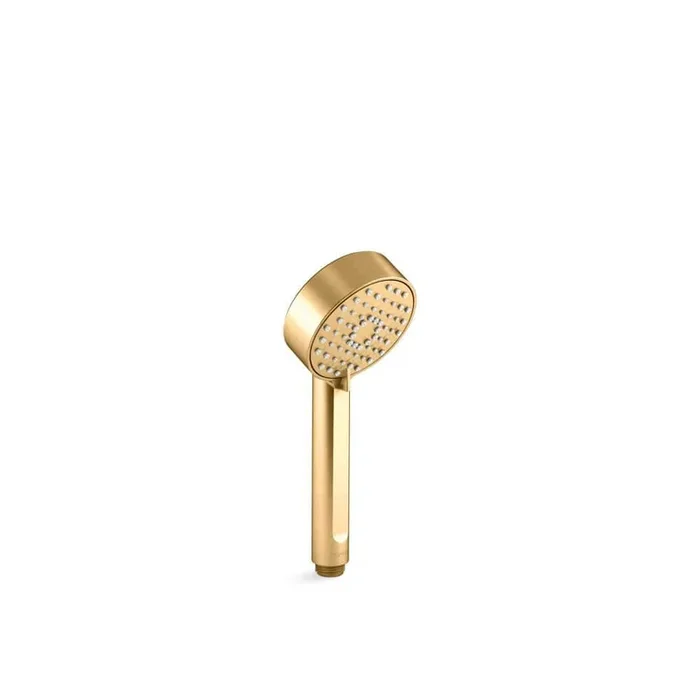 KOHLER Awaken G90 4-Spray Wall Mount Handheld Shower Head with 2.5 GPM in Vibrant Brushed Moderne Brass