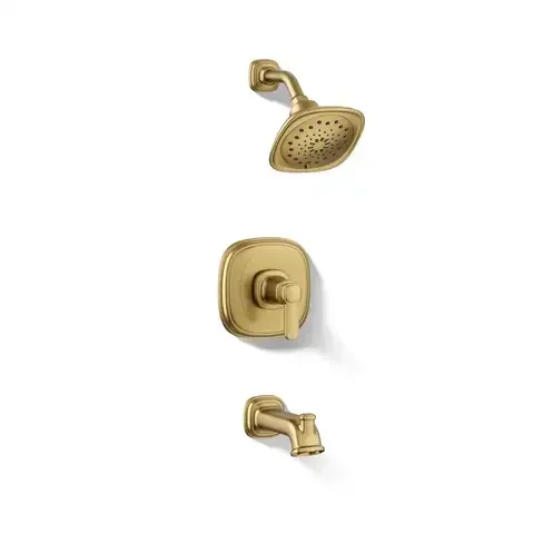 Kohler Envelu Gold Tub and Shower Faucet