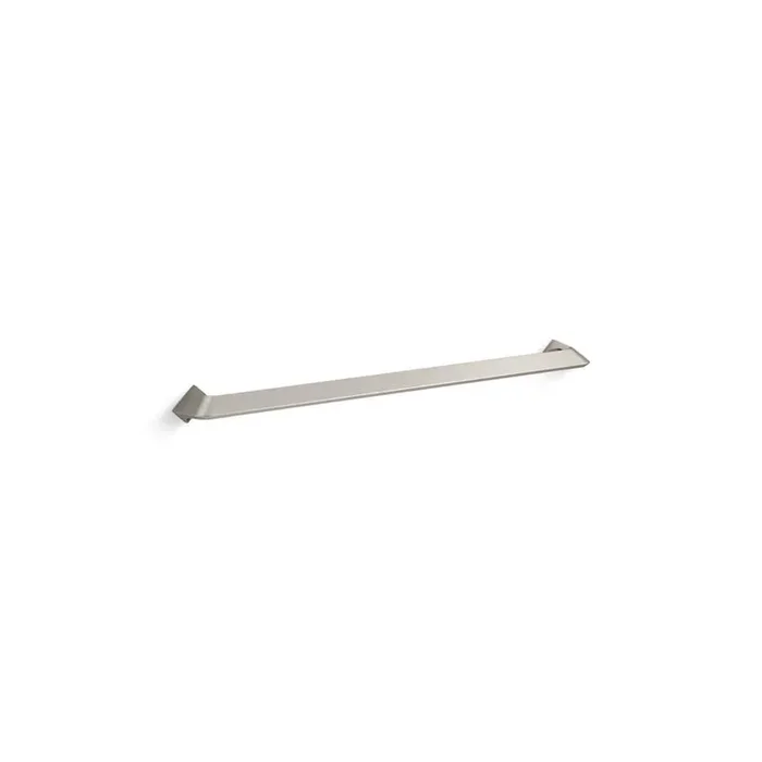 KOHLER Uniform 24 in. Towel Bar in Vibrant Brushed Nickel