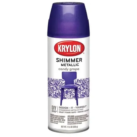 Krylon Metallic Purple Shimmer Spray Paint 11.5 oz