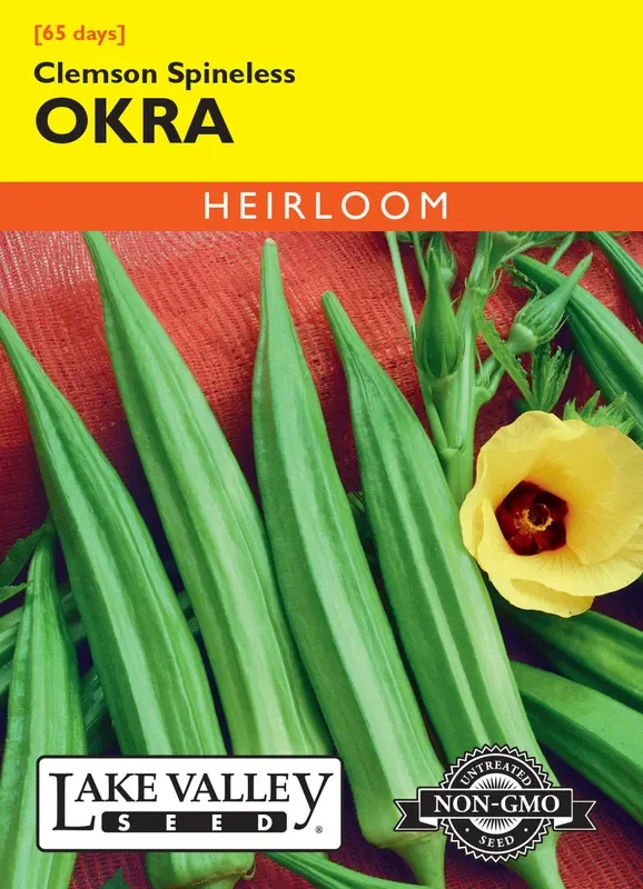 Lake Valley Seed – Clemson Spineless Okra