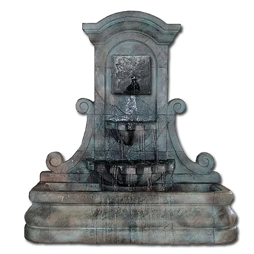LaMura Green Man Flat Wall Fountain