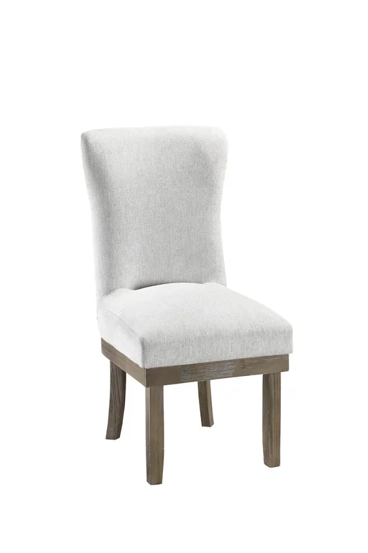 Landon Side Chair (Set-2), Gray Linen