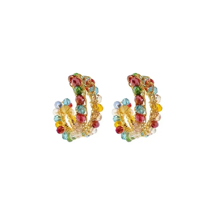 Lavish by Tricia Milaneze – Nina Double Hoop Earrings