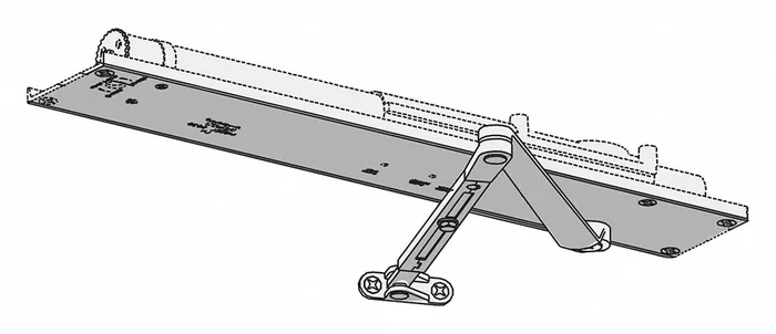 LCN Aluminum Concealed Mount Door Closer – Grade 1 Heavy Duty