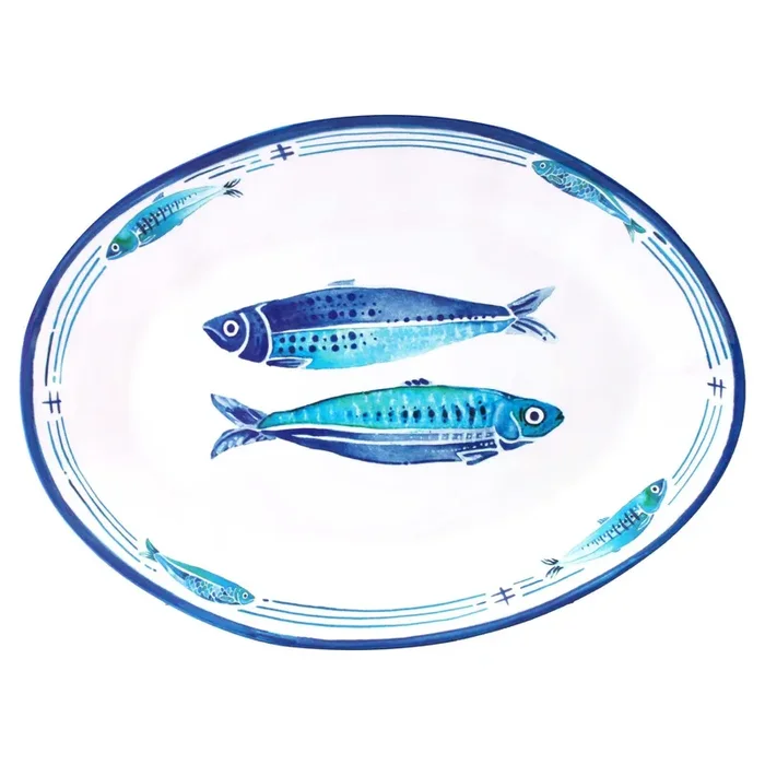 Le Cadeaux – Santorini Melamine Platter