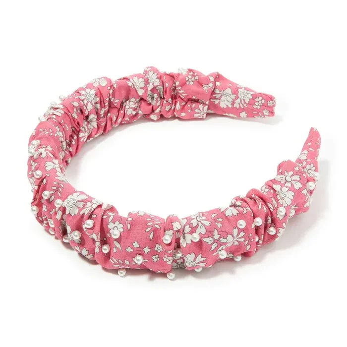 Lele Sadoughi – Embellished Kelly Headband – Capel Pearl