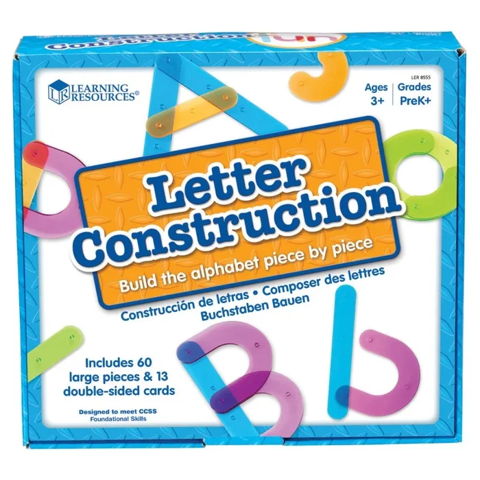 Letter Construction Activity Set – Learning Resources