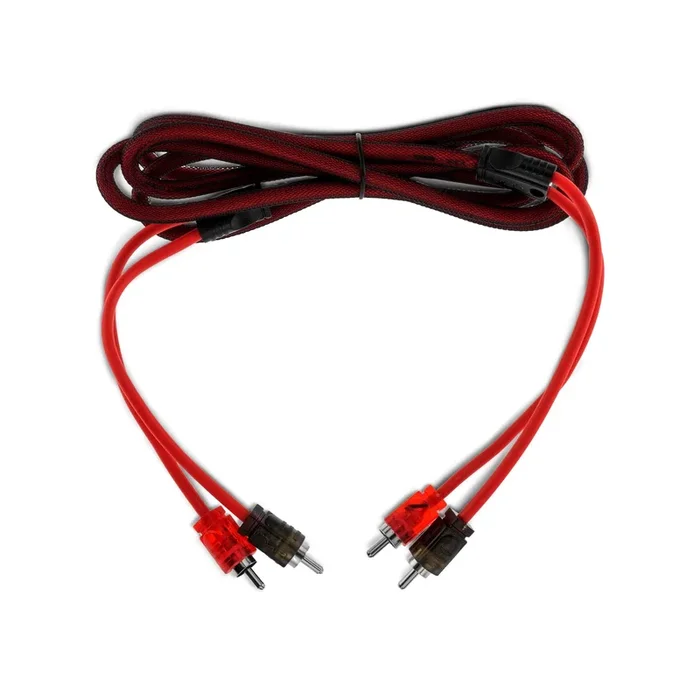 Level 2 RCA 100% Copper OFC 6 Feet – RED