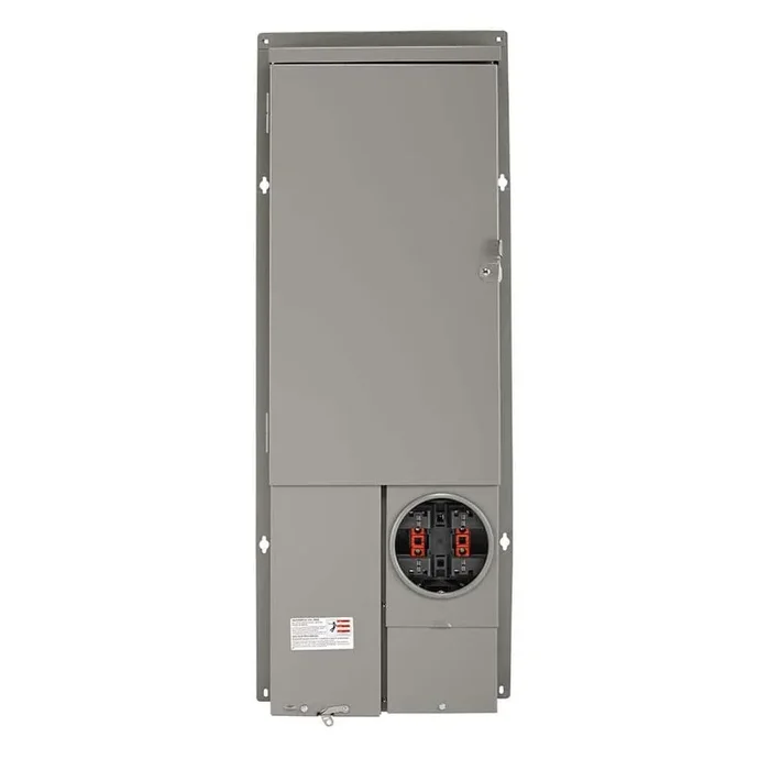 Leviton 200 Amp 40-Space All-in-One UG/OH Semi-Flush (Solar Ready) Panel with Main Breaker