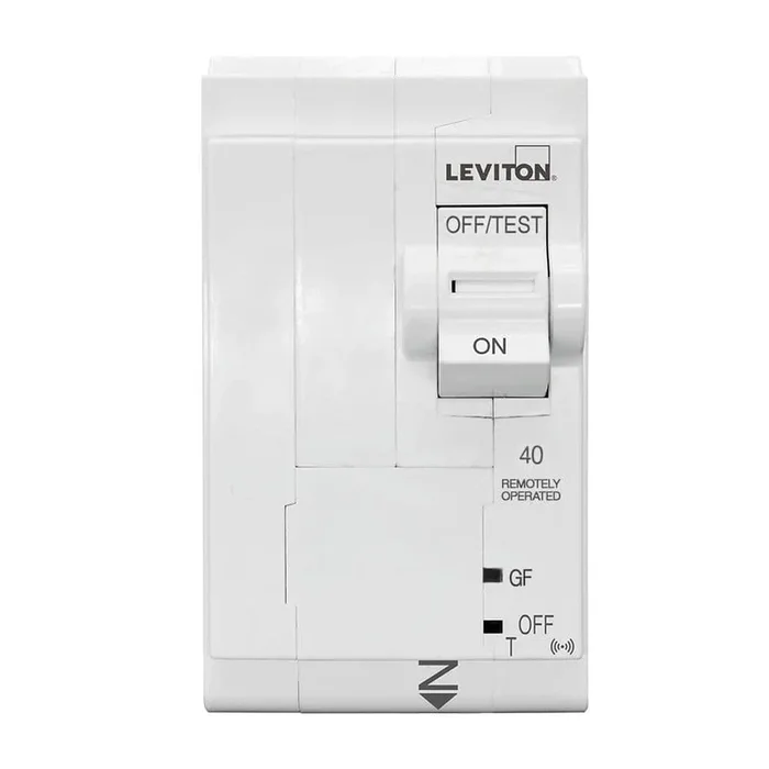 Leviton 2nd Gen 2-Pole 40 Amp GFCI Smart Circuit Breaker, 120/240-Volt and 120/208-Volt, 10kA Interrupt Rating, Thermal Magnetic