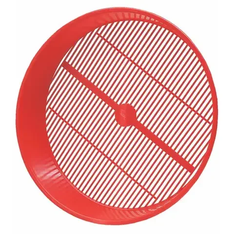 Linden Sweden Red Polypropylene Berry Cleanup Tray