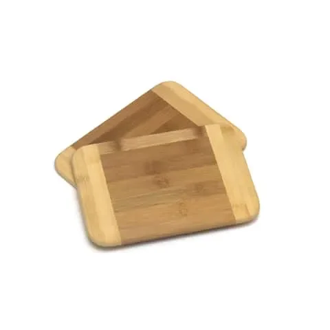 Lipper International 8 in. L X 6 in. W X 0.75 in. Bamboo Cutting Board Set