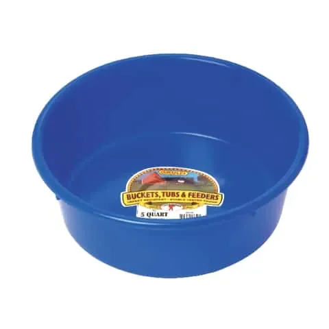 Little Giant DuraFlex 5 qt Feeder Pan For Livestock