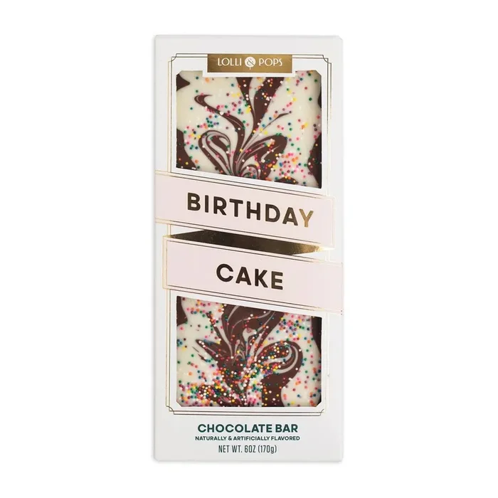 Lolli & Pop – Birthday Cake Topp’d Chocolate Bar