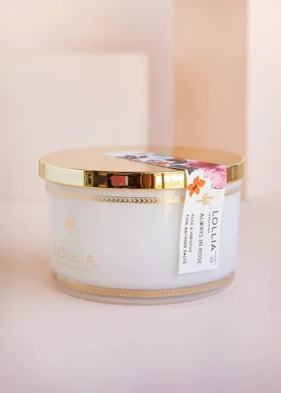 Lollia – Fine Bathing Salts – Always in Rose