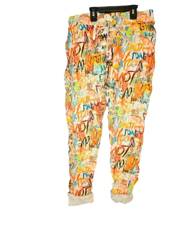 Look Mode -Jeggings -Taging Print – Comfortable – Made in Italy – 210088LT