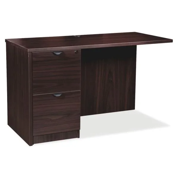 Lorell Prominence 2.0 48″W Left Desk Return, Espresso