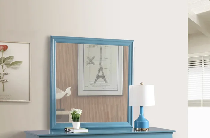Louis Phillipe G3180 M Mirrorteal Teal Particle Board