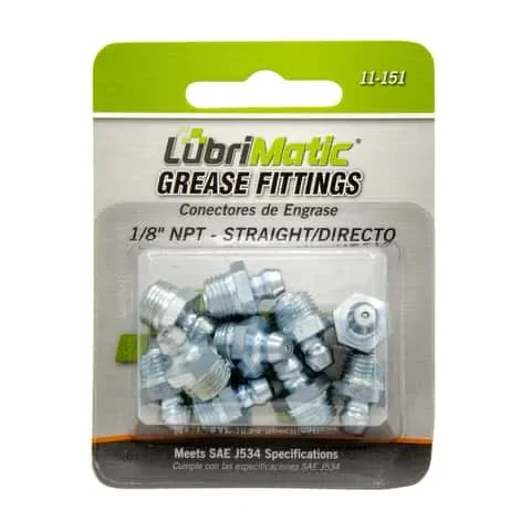 LubriMatic Straight Grease Fittings 1 pk