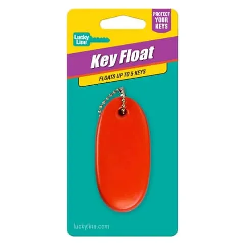 Lucky Line Vinyl Orange Key Float