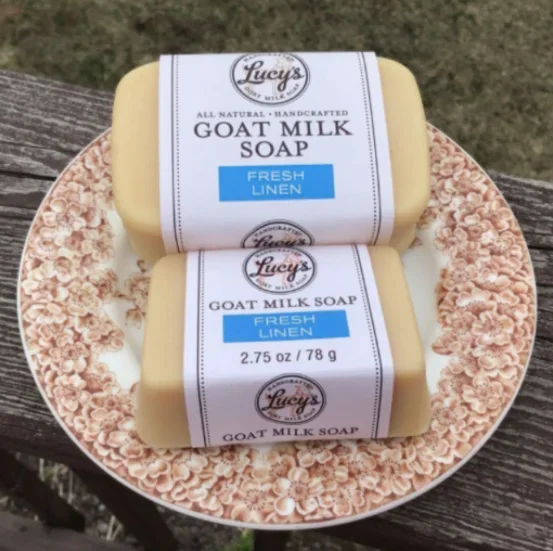 Lucy’s Goat Milk Soap – Fresh Linen