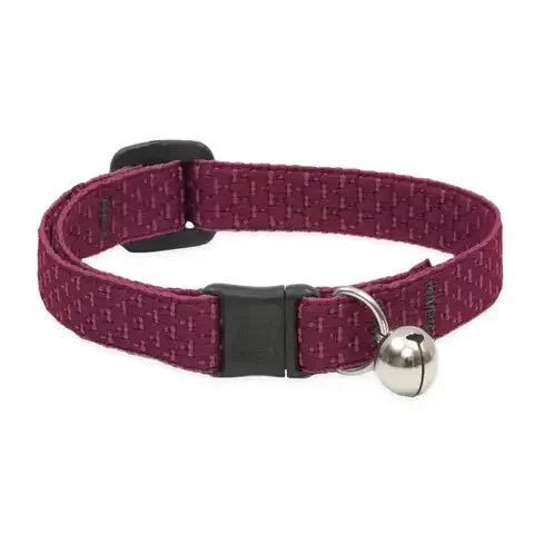 LupinePet Eco Berry Berry Recycled Plastic Cat Collar