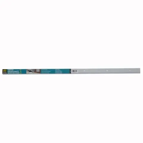 M-D Building Products 0.3 in. H X 1.38 in. W X 36 in. L Prefinished Silver Aluminum Carpet Trim