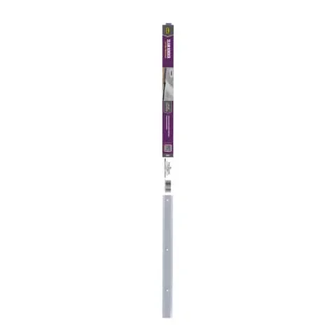 M-D Building Products 1.25 in. W X 36 in. L Polished Silver Aluminum Seam Binder