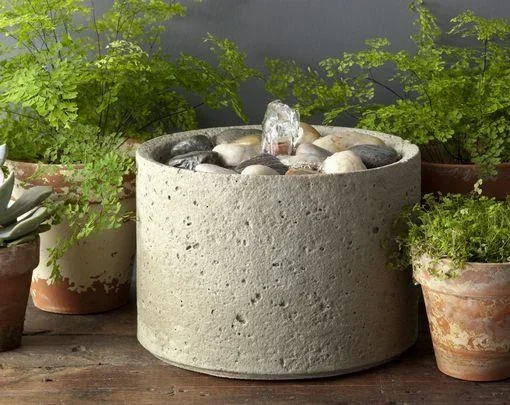 M-Series Pebble Outdoor Garden Fountains